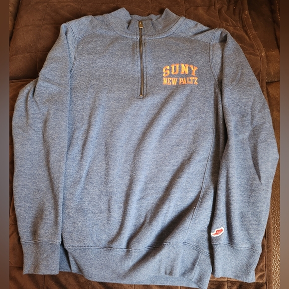 SUNY New Paltz Quarter Zip Sweatshirt - Picture 1 of 5